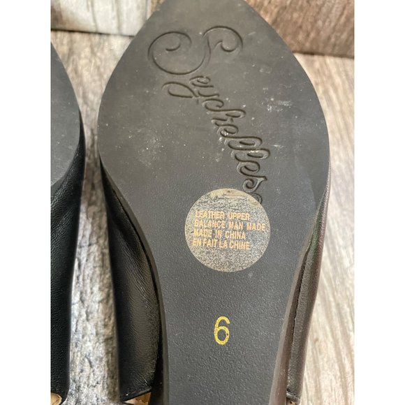 SEYCHELLES LEATHER SLING BACK SANDAL Women size 6 - Picture 12 of 13
